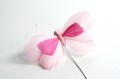 Veren vlinder licht roze donker roze 2074878